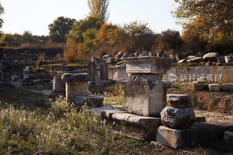 Lagina Hecate神庙Mugla，土耳其